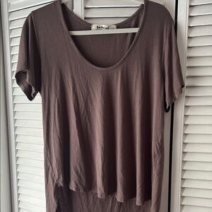 Three Bird Nest Brown Top